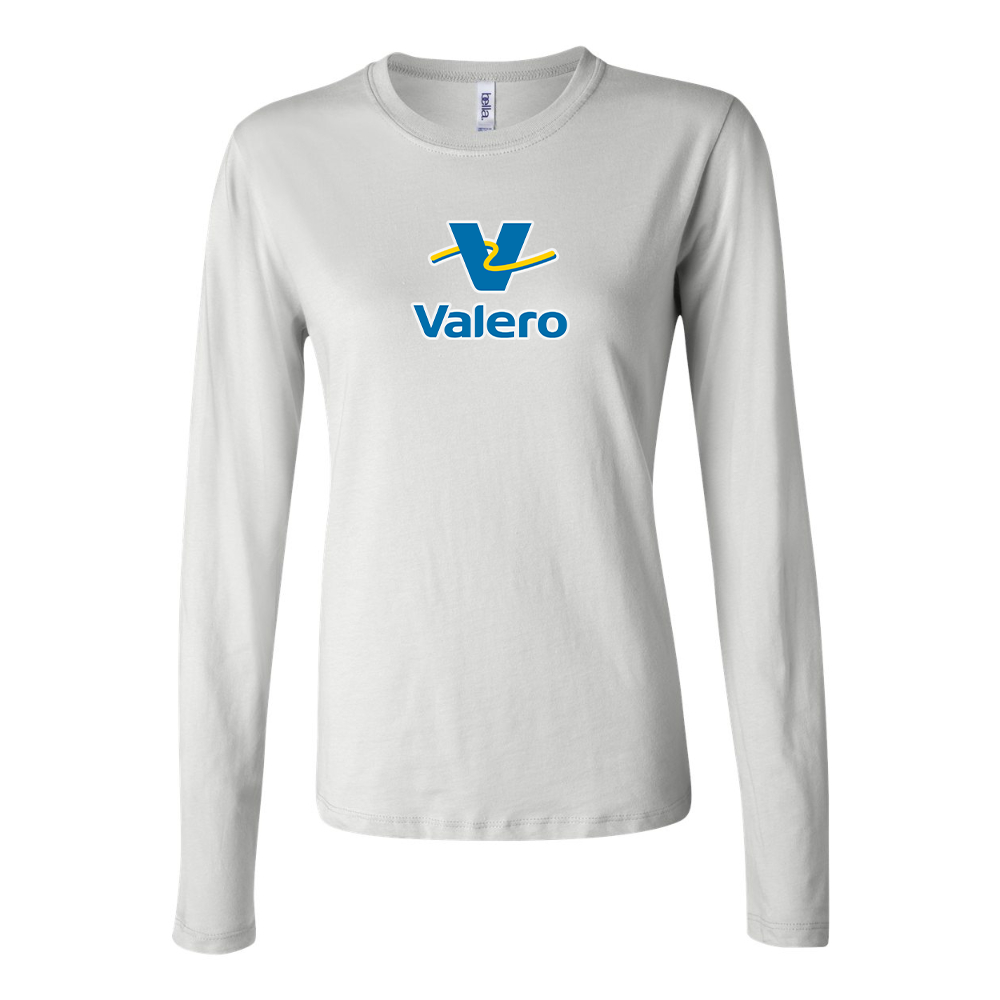 BELLA CANVAS Women’s Valero Gas Station Jersey Long Sleeve Tee
